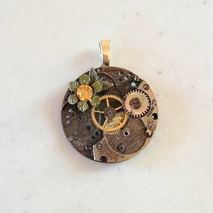 Watch Parts Steampunk Pendant